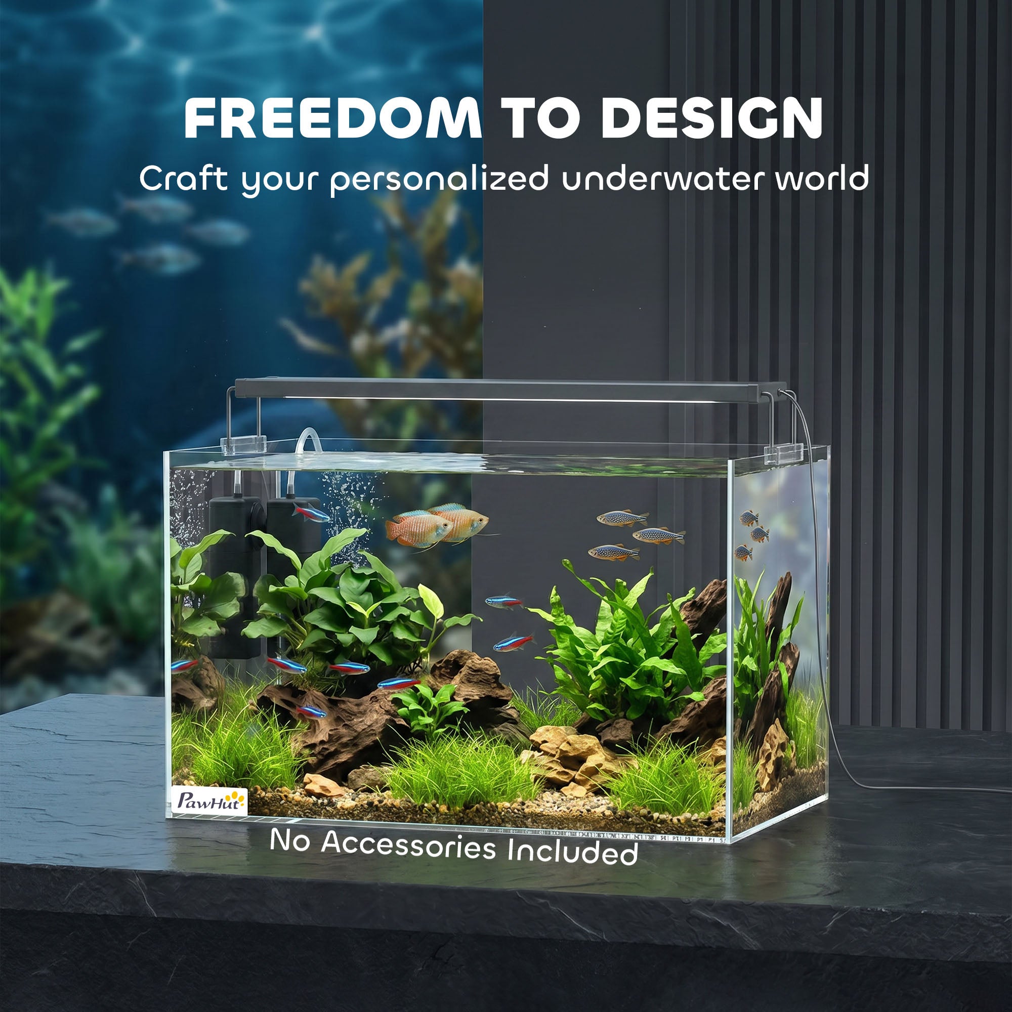 pawhut-aquarium-verre-24-l-40-x-25-x-25-cm-pour-crevettes-et-tortues-transparent image 6