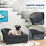 pawhut-canap-chien-petit-avec-coffre-cach-et-mousse-2-pouces-gris-fonc image 7