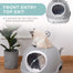 pawhut-bac-liti-re-chat-ferm-avec-puits-de-lumi-re-gris image 7