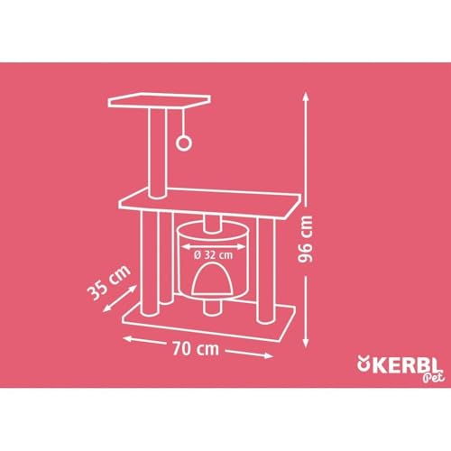 kerbl-arbre-chat-jade-pro-96-cm image 6