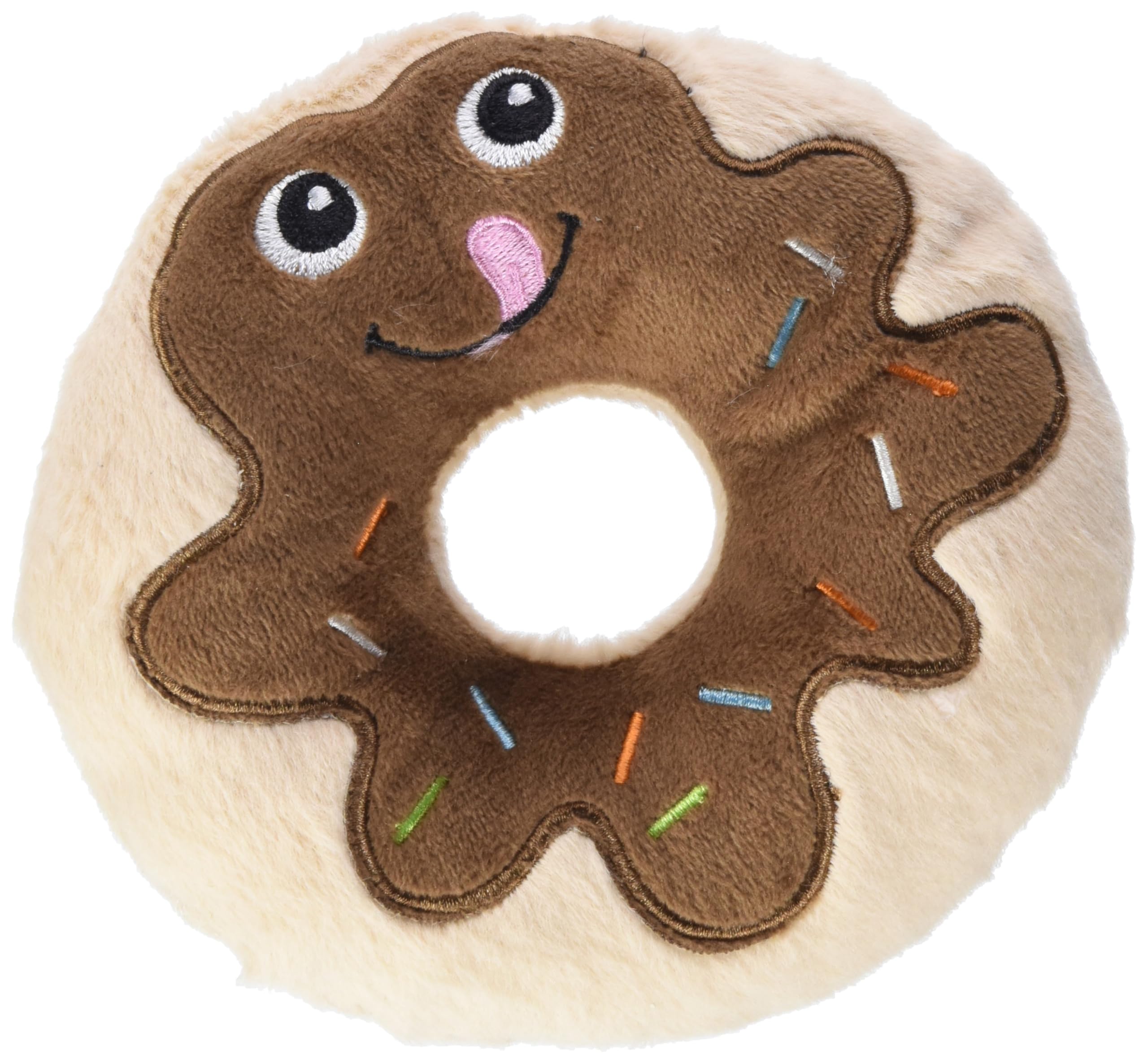 karlie-jouet-chien-peluche-donut-avec-couineur image 1