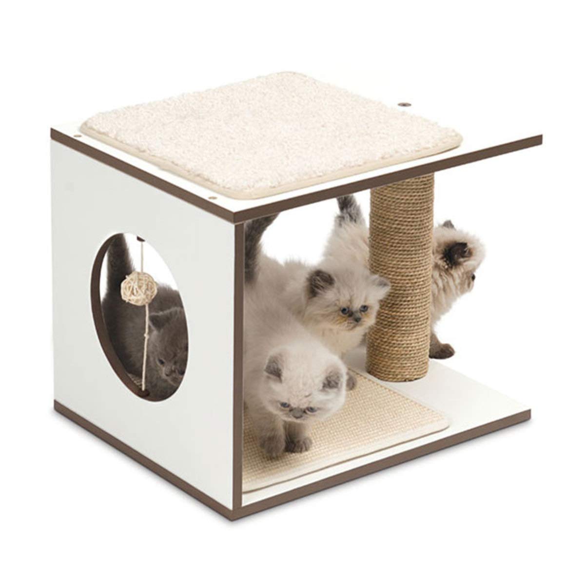 catit-vesper-stol-arbre-chat-tabouret-blanc image 3