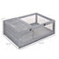 pawhut-enclos-tortue-en-bois-36-habitat-reptile-int-rieur-ext-rieur-gris image 5