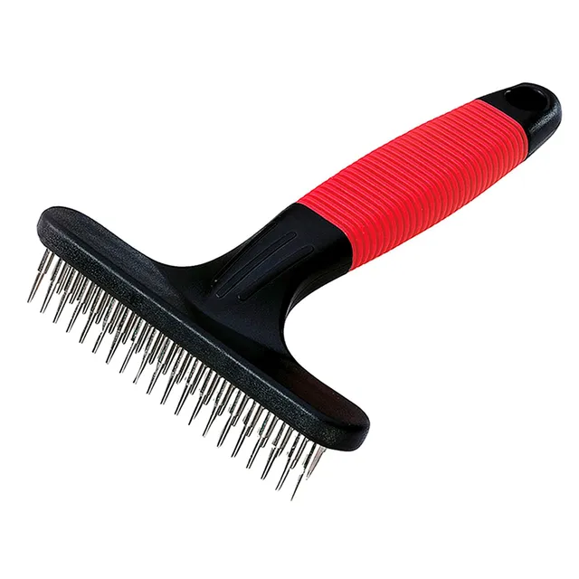 ferplast-gro-5874-peigne-r-teau-double-rang-e-pour-chiens-et-chats-poils-moyens- image 1