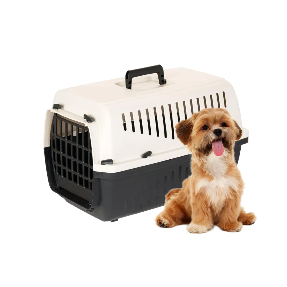 ferplast-skipper-1-caisse-de-transport-chat-et-petit-chien-5-kg-48x32x31-cm-beig image 1