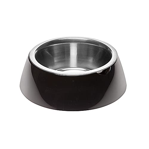 ferplast-jolie-petite-gamelle-chien-chat-inox-0-5-l-support-plastique-noir-antid image 8
