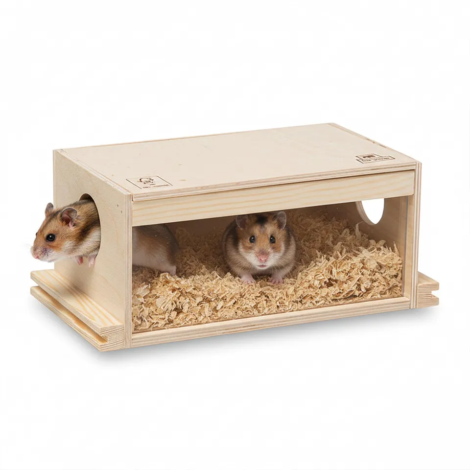 ferplast-arcade-home-maison-en-bois-pour-hamster-et-souris-29-x-15-3-x-12-cm image 1