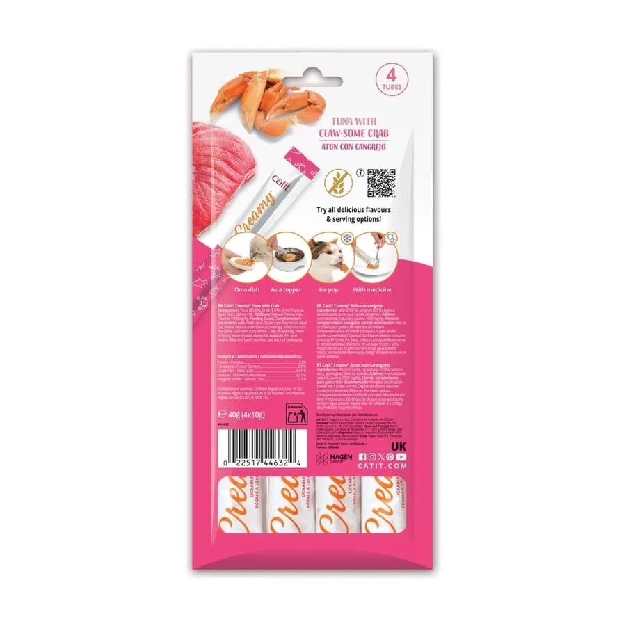 catit-creamy-snacks-cr-meux-thon-et-crabe-4-tubes-x-10-g image 5