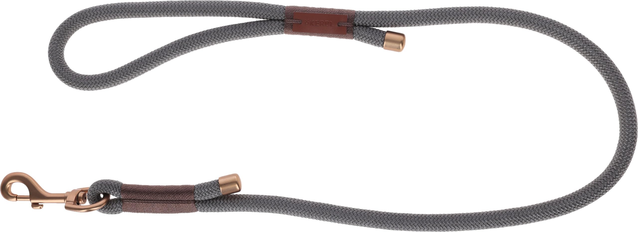 kerbl-pet-laisse-longue-monte-carlo-grise-12-mm-x-200-cm image 3