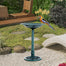 pawhut-bain-d-oiseaux-ext-rieur-71-cm-r-sine-fleur-de-lys-patine-ancienne image 4