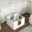 pawhut-caisse-de-mise-bas-chien-avec-tapis-imperm-able-et-entr-e-r-glable-petits image 3