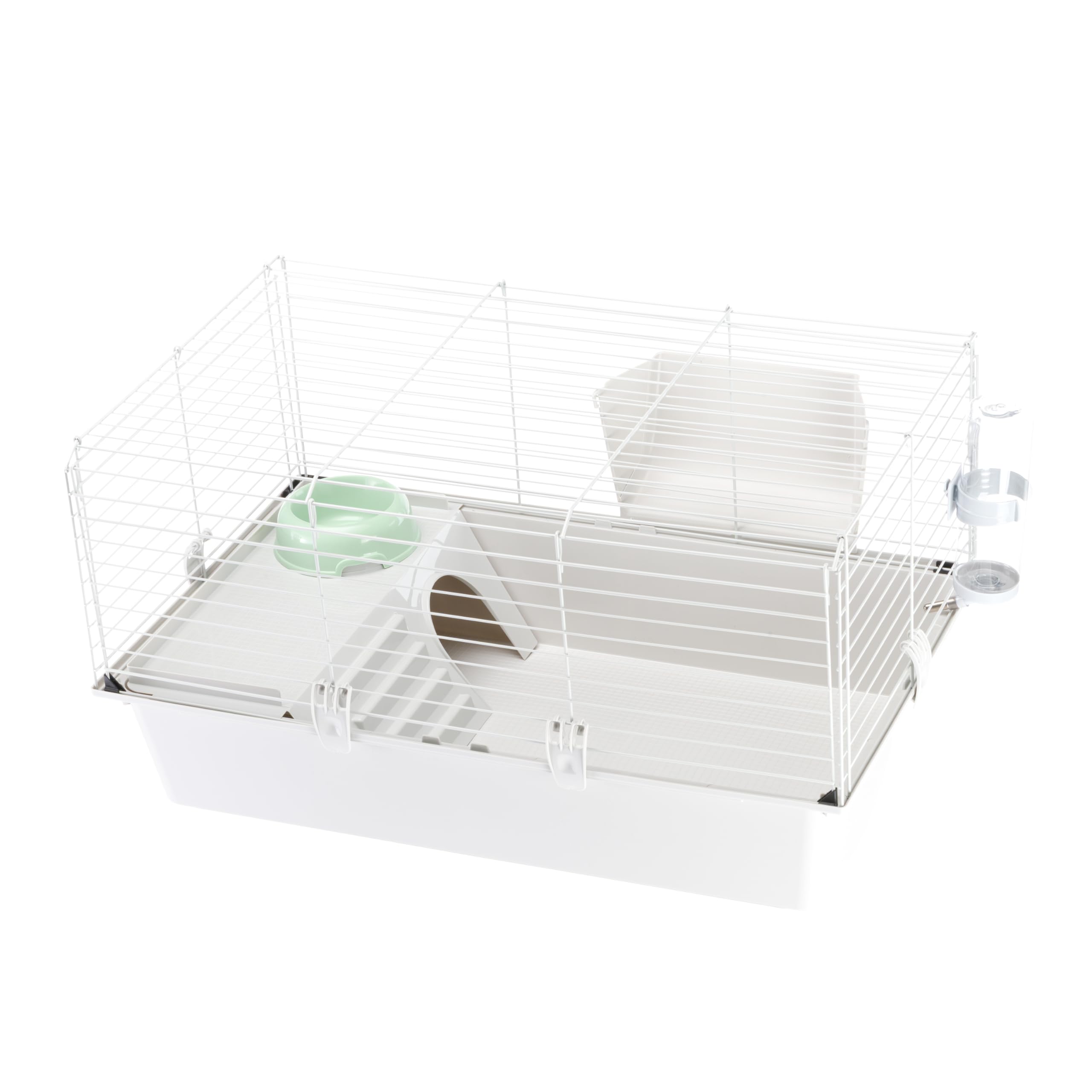 ferplast-cavie-80-cage-pour-cochon-d-inde-77-x-48-x-42-cm-grise-avec-accessoires image 5