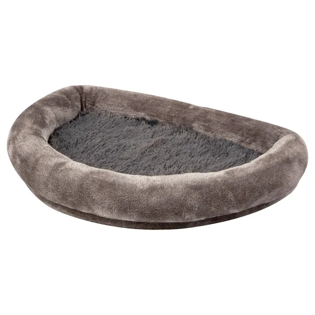 kerbl-pet-panier-pour-fen-tre-gris-55x35x10-cm-bois-peluche-housse-lavable image 1