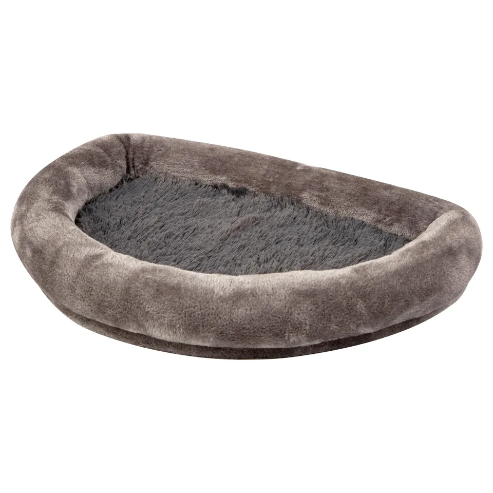 kerbl-pet-panier-pour-fen-tre-gris-55x35x10-cm-bois-peluche-housse-lavable image 1