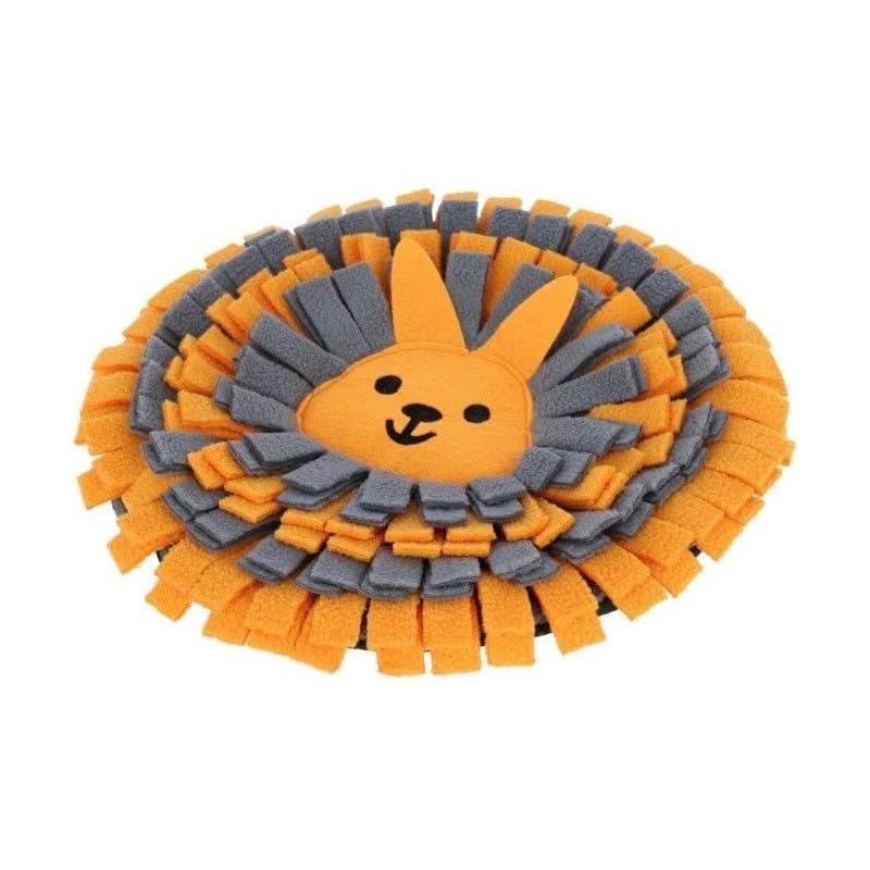 kerbl-pet-tapis-renifler-lapin-25-cm-orange-gris-polyester-pliable image 7