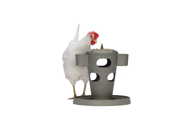 karlie-beeztees-tour-go-ter-pour-poules-gris-30-x-30-x-32-5-cm image 1