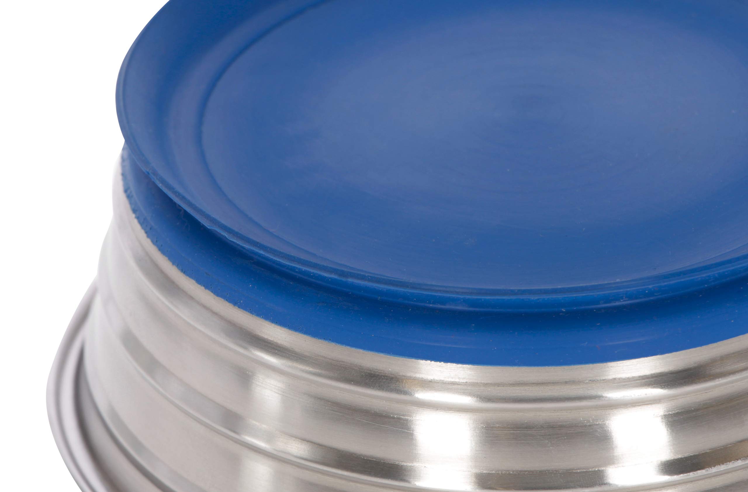 kerbl-gamelle-inox-anti-glisse-1900-ml-avec-ventouse-silicone image 3