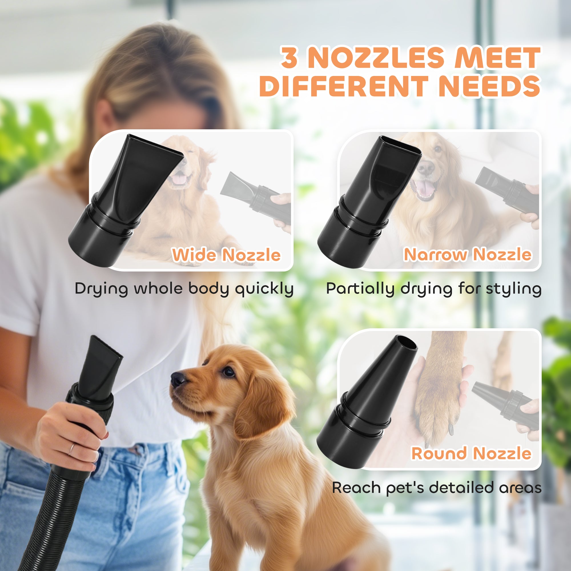 pawhut-s-che-cheveux-chien-toilettage-2200w-temp-rature-et-d-bit-r-glables-3-emb image 8