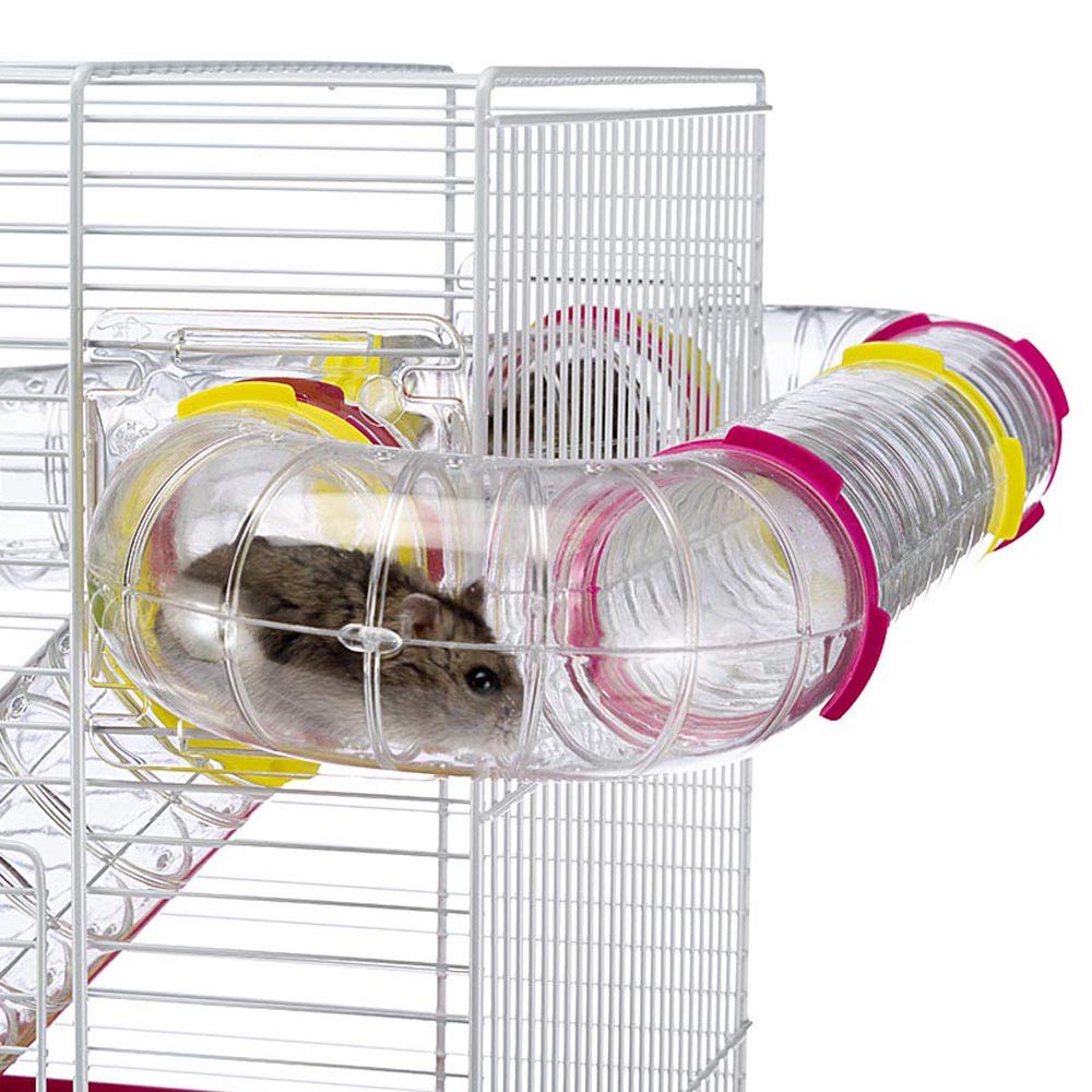 ferplast-laura-cage-hamster-souris-blanche-46-x-29-5-x-37-5-cm-avec-accessoires image 4