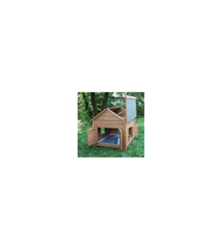kerbl-hobbyfarming-clapier-petits-animaux-poules-lapins-105x100x108cm image 7