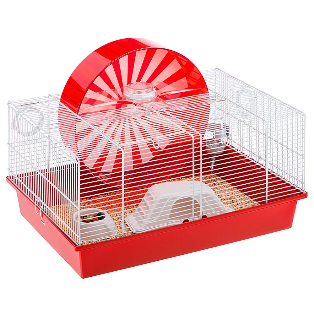 ferplast-coney-island-grande-cage-hamster-et-souris-avec-grande-roue-et-accessoi image 1