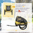 pawhut-remorque-v-lo-pour-chiens-moyens-avec-cadre-acier-jaune image 4