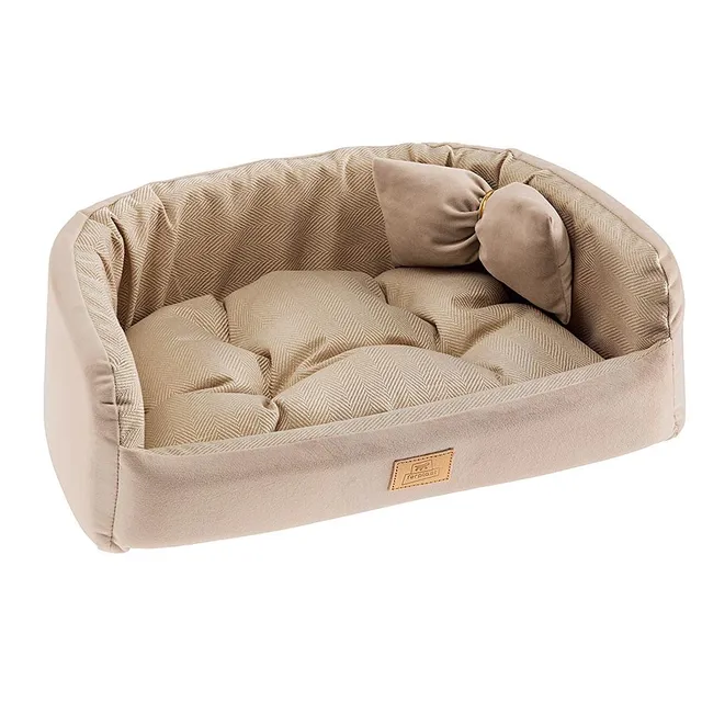 ferplast-harris-50-coussin-pour-chien-et-chat-beige image 1