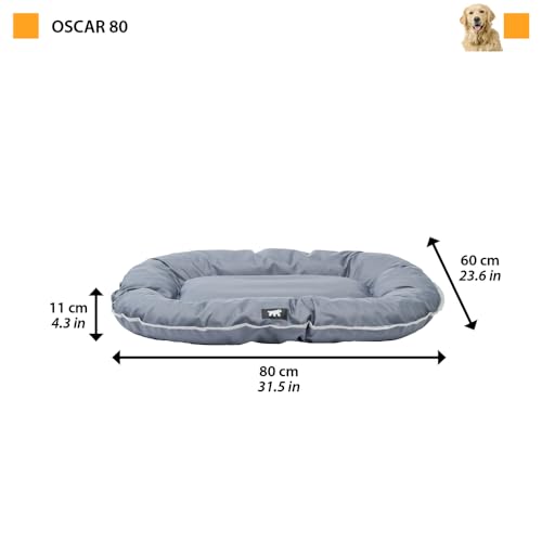 ferplast-oscar-matelas-pour-chien-taille-moyenne-80-x-60-x-11-cm-gris image 8