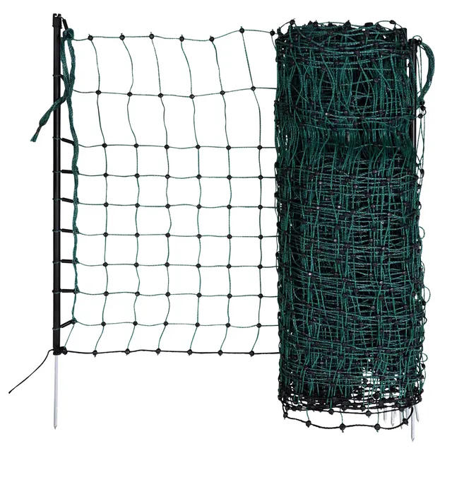 kerbl-filet-pour-lapins-lectrifiable-65-cm-vert-50-m-simple-pointe-15-piquets image 1
