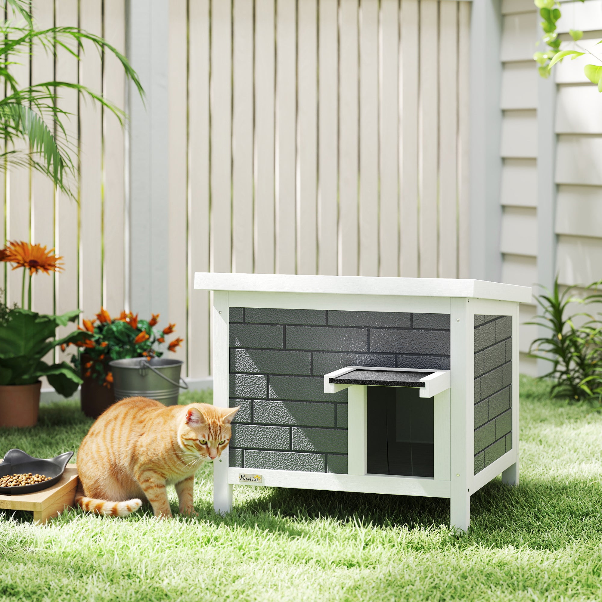 pawhut-niche-chat-ext-rieur-isol-e-toutes-saisons-61-x-51-x-53-5-cm-grise image 3