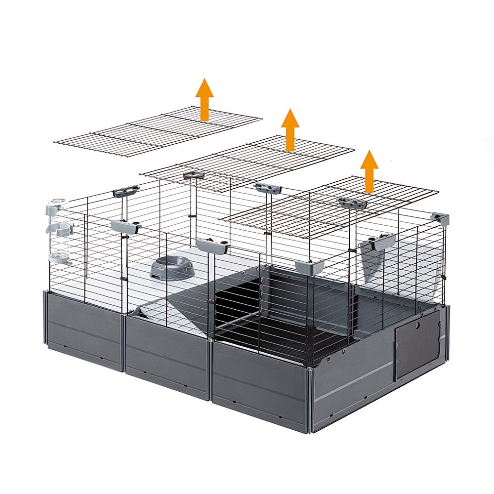 ferplast-multipla-cage-modulable-pour-lapins-et-cochons-d-inde image 4