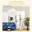 pawhut-arbre-chat-du-sol-au-plafond-avec-griffoirs-sisal-marron-clair image 7