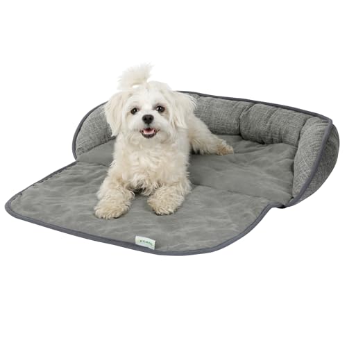 kerbl-emalia-coussin-de-canap-pour-chien-60x40x12-cm-gris-polyester-bordure image 8
