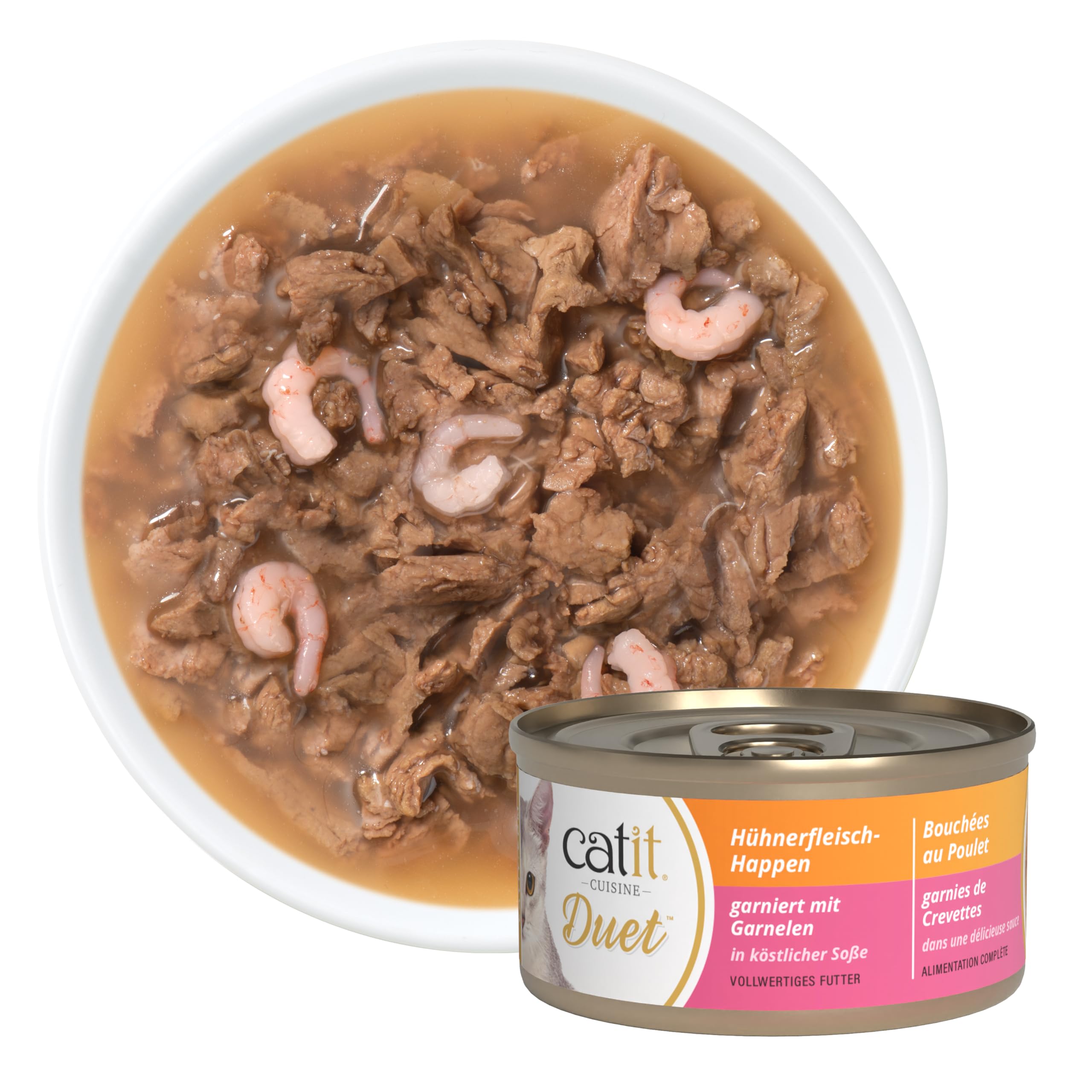 catit-cuisine-duet-poulet-aux-crevettes-en-sauce-75-g-pour-chat image 3