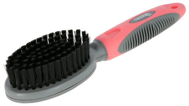 kerbl-pet-brosse-souple-corail-gris-20-x-5-5-cm image 1