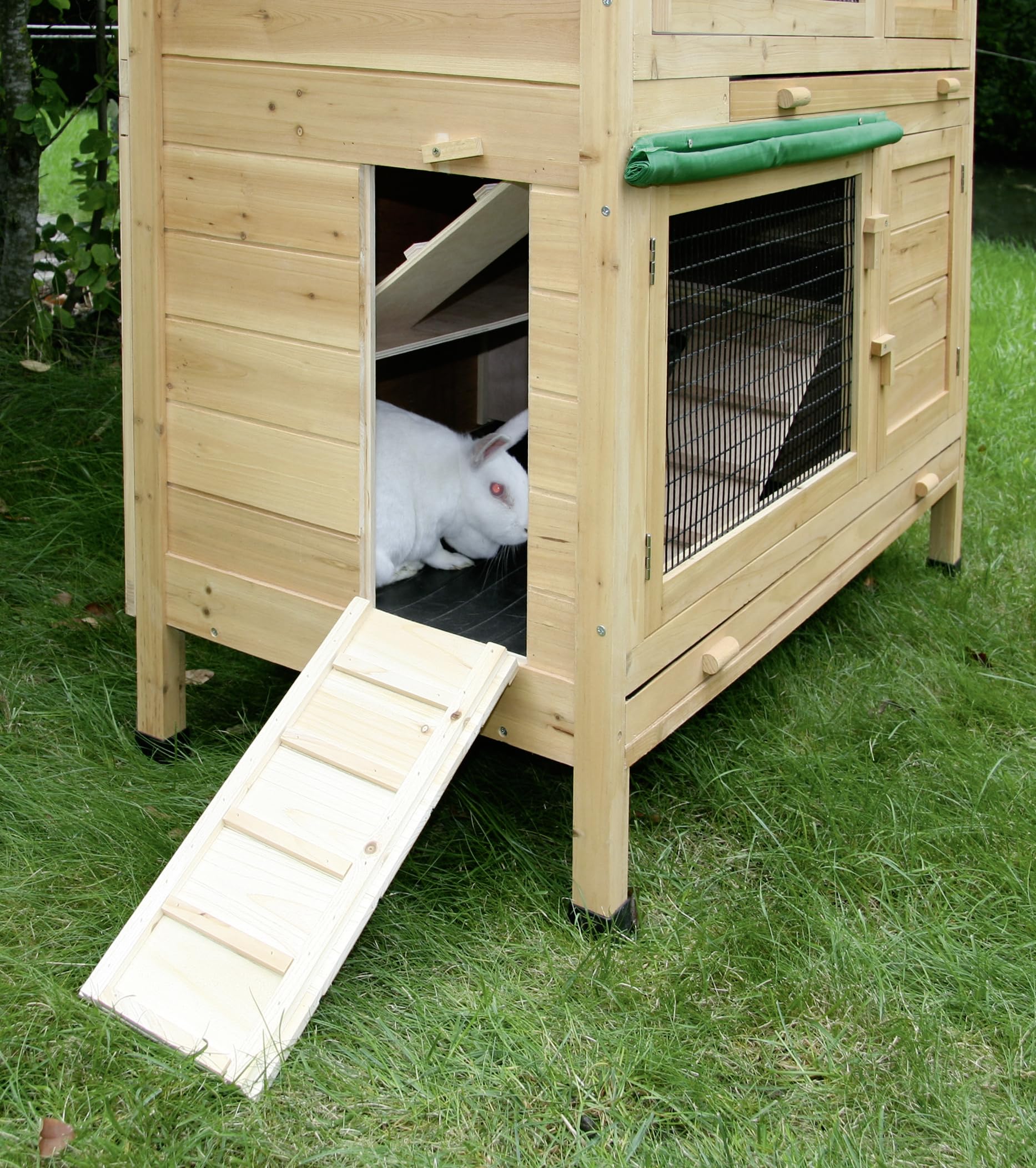 kerbl-pet-nagerhaus-appartement-clapier-2-tages-118-x-61-x-130-cm-avec-bac-amovi image 4