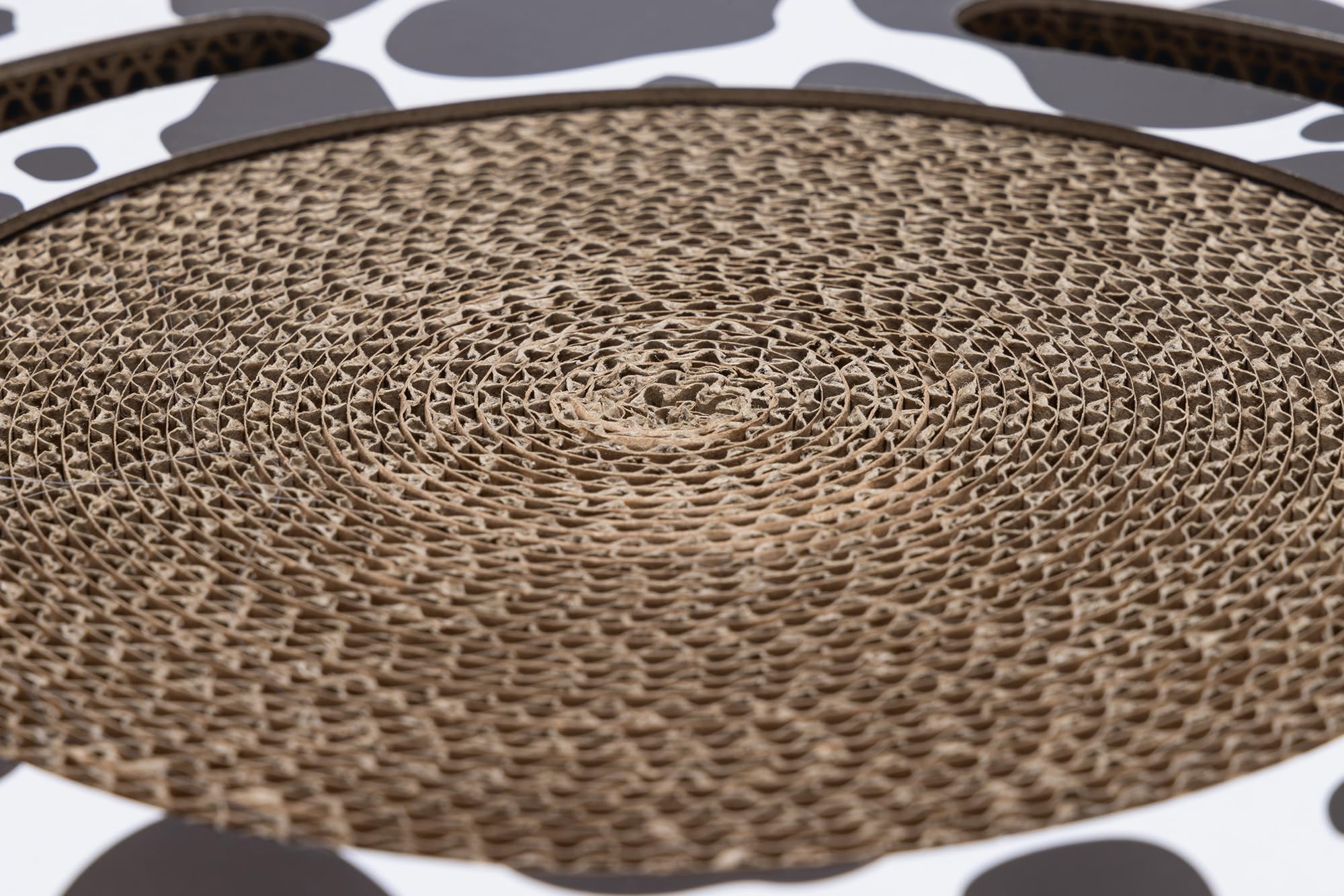 karlie-safari-jouet-gratter-en-carton-34-x-34-x-6-5-cm-avec-2-balles image 6