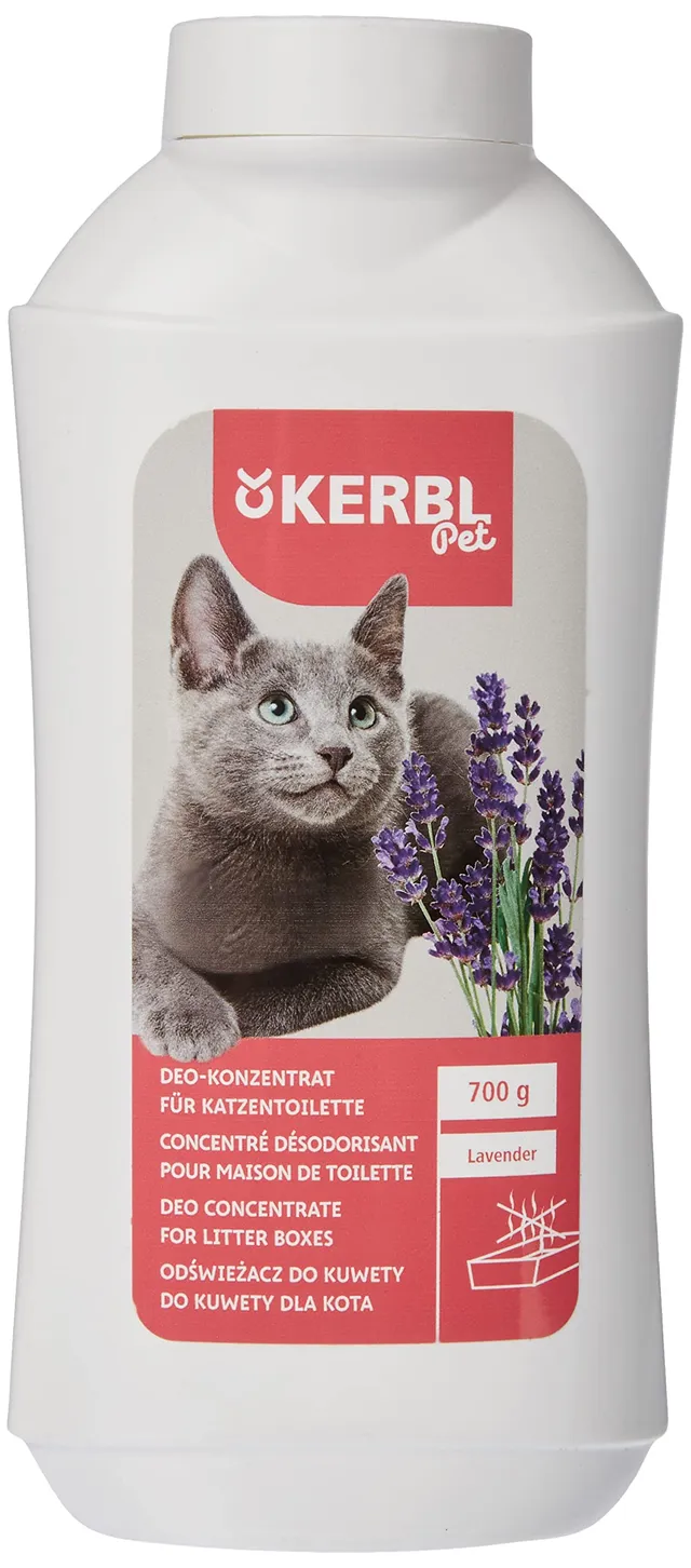 kerbl-concentr-d-odorant-pour-liti-re-chat-700-g-lavande image 1