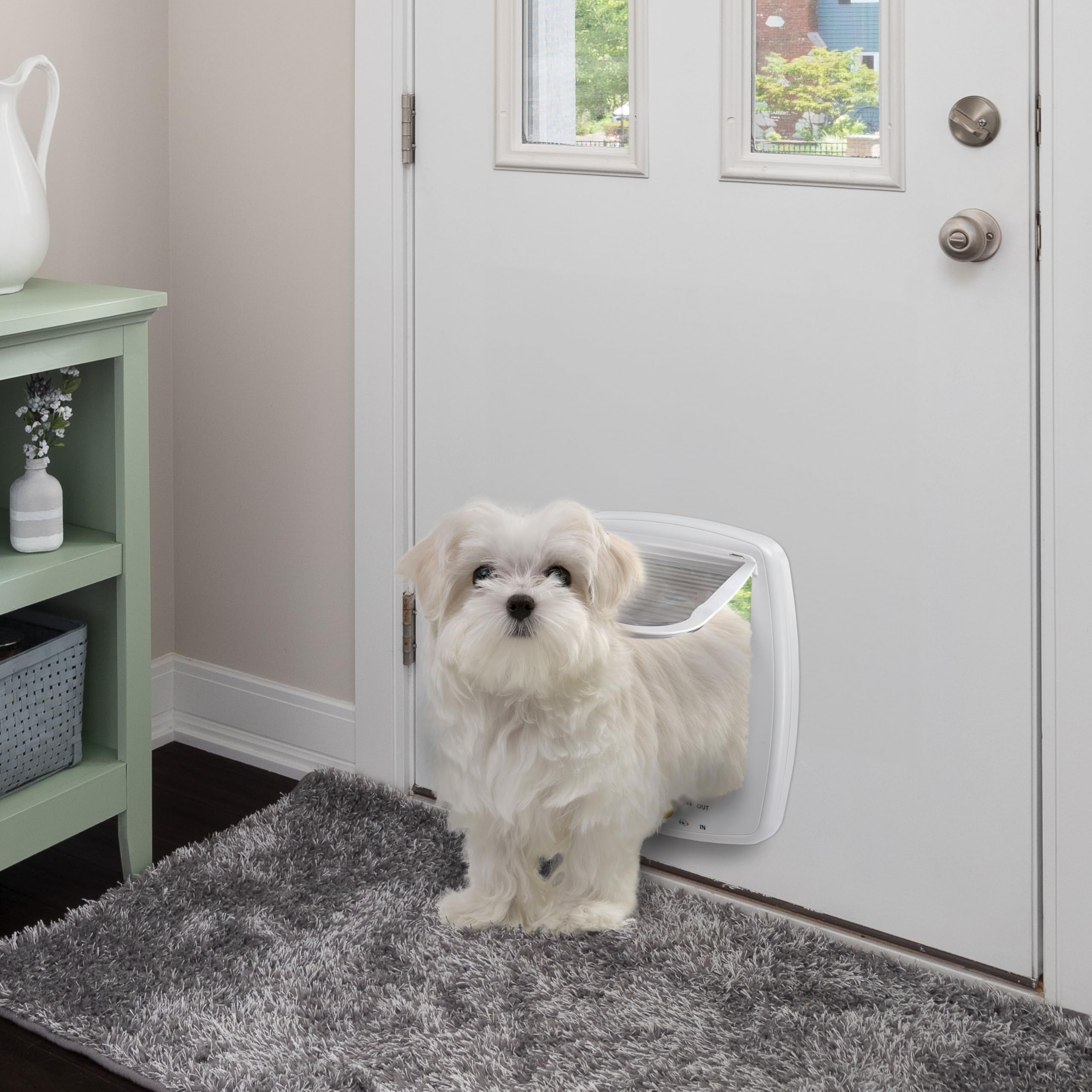 ferplast-swing-9-chati-re-pour-chats-et-petits-chiens-4-voies-blanc image 3