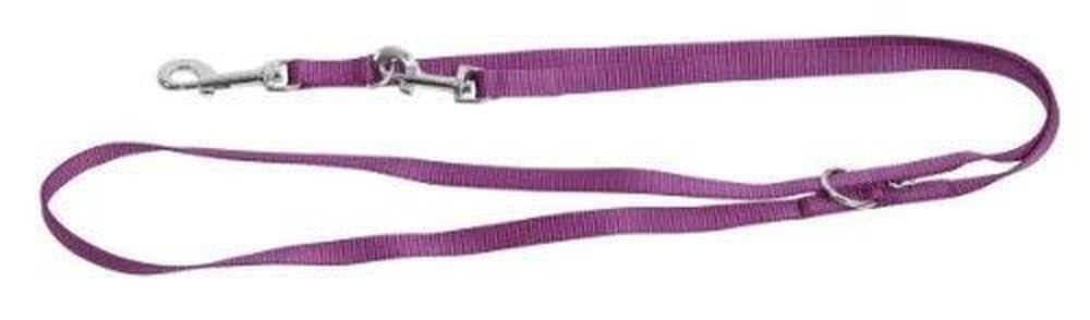 kerbl-pet-miami-laisse-pour-chien-violet-200-cm-x-15-mm-nylon-3-positions image 3