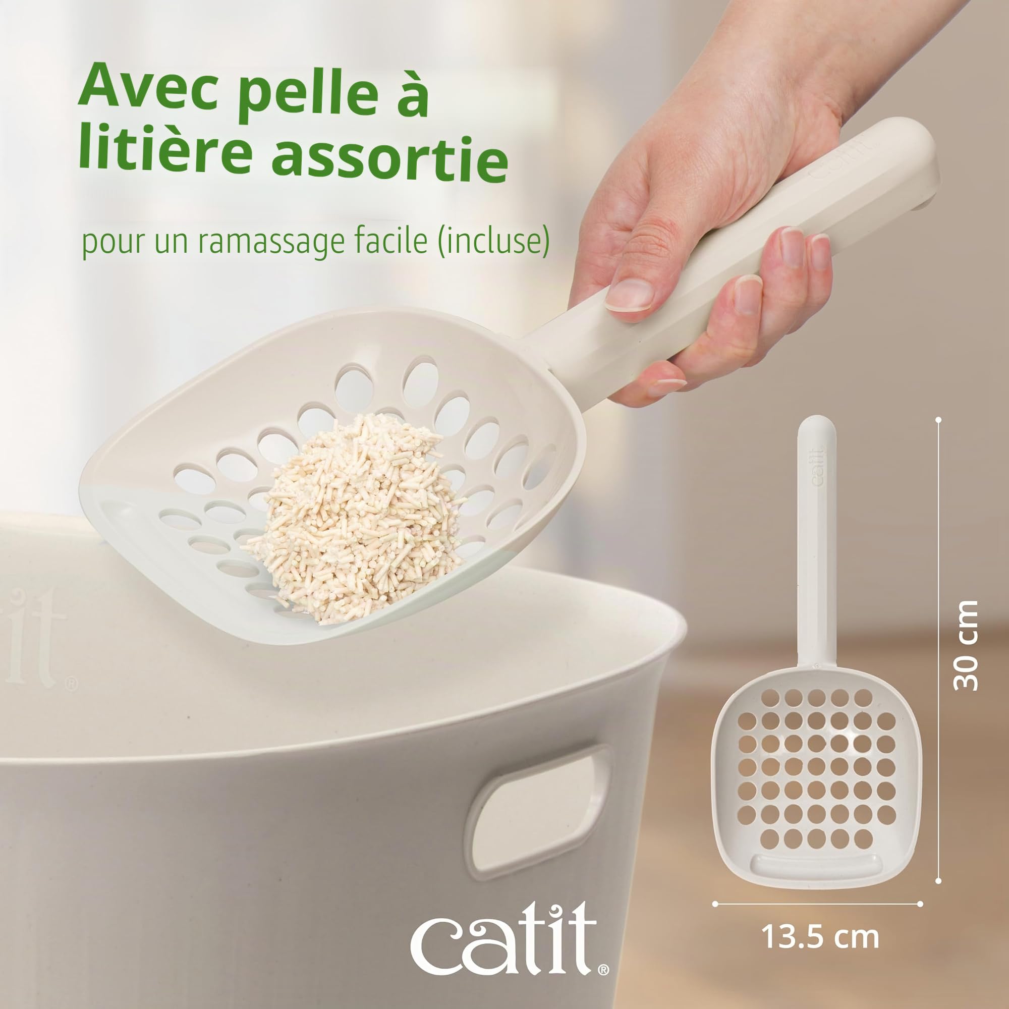catit-loo-bac-liti-re-avec-pelle-bords-hauts image 7