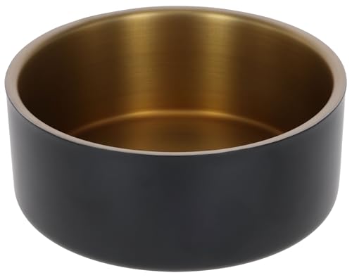 kerbl-pet-gamelle-inox-golden-1800-ml-noir-or-20-5-cm-pour-chien-et-chat image 6