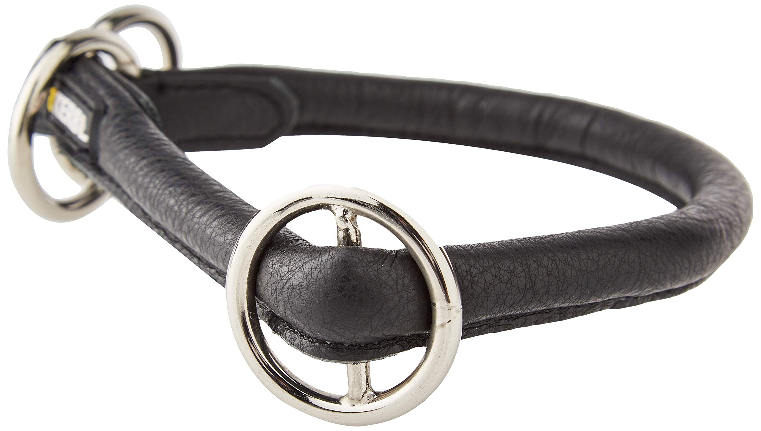 kerbl-roma-collier-trangleur-chien-en-cuir-rond-noir-45-cm-x-8-mm image 4