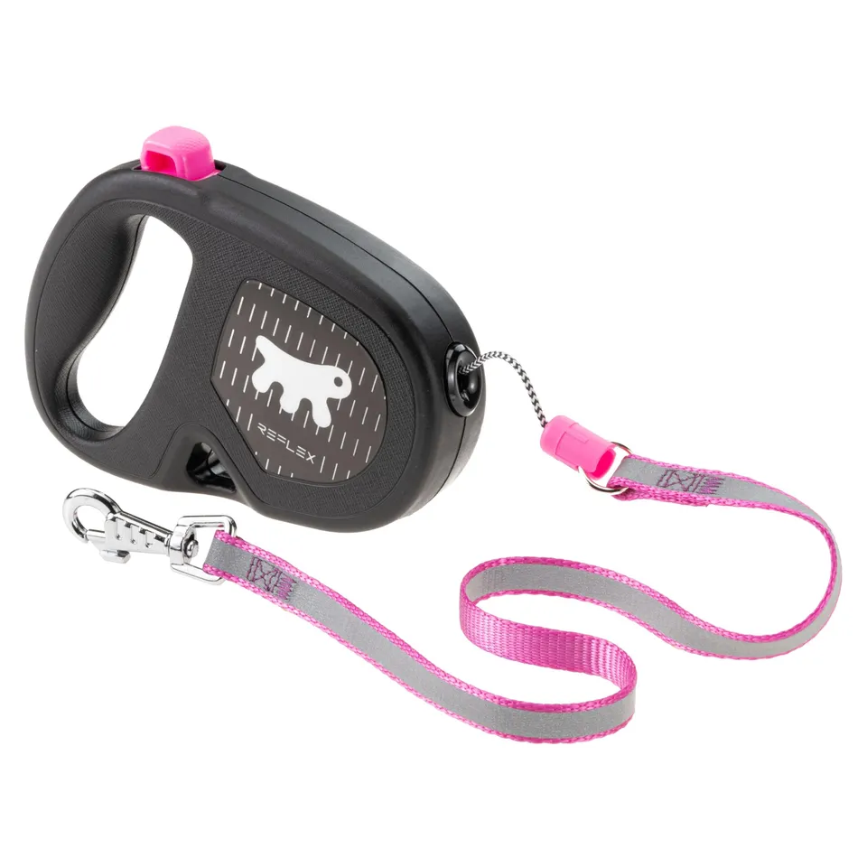 ferplast-flippy-one-reflex-laisse-enrouleur-sangle-4-m-pour-chien-jusqu-15-kg-vi image 1