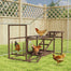 pawhut-aire-de-jeux-en-bois-pour-poules-caf-perchoir-balan-oire-chelle image 3