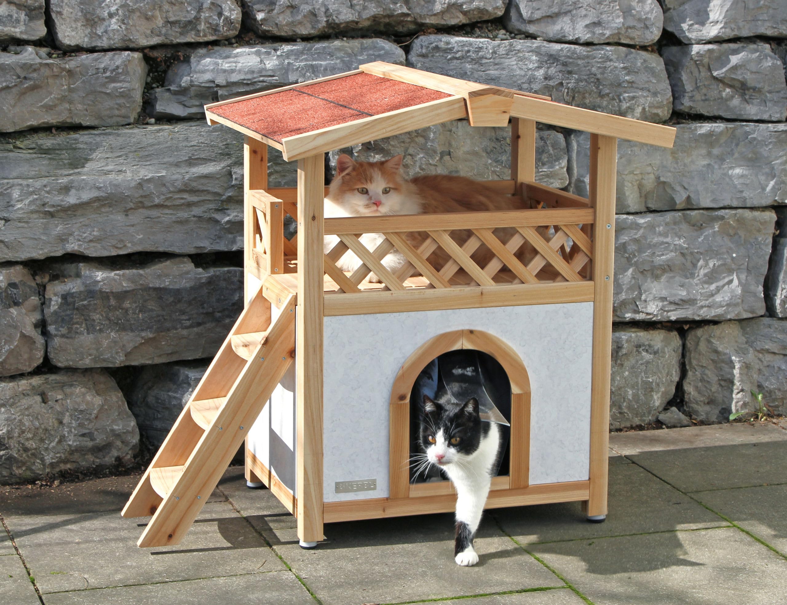 kerbl-maisonnette-pour-chat-tyrol-alpin-88x57x77-cm-abri-ext-rieur-isol image 6