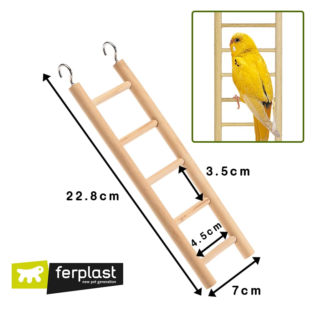 ferplast-chelle-en-bois-pour-cages-oiseaux-accessoire-d-exercice image 2