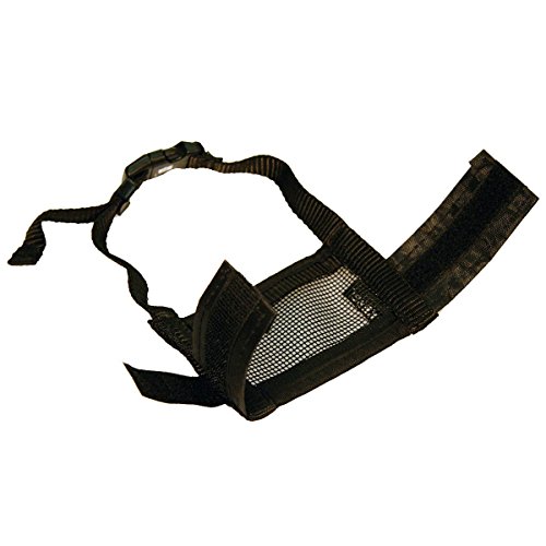 kerbl-museli-re-chien-en-nylon-noir-r-glable-12-14-cm image 5