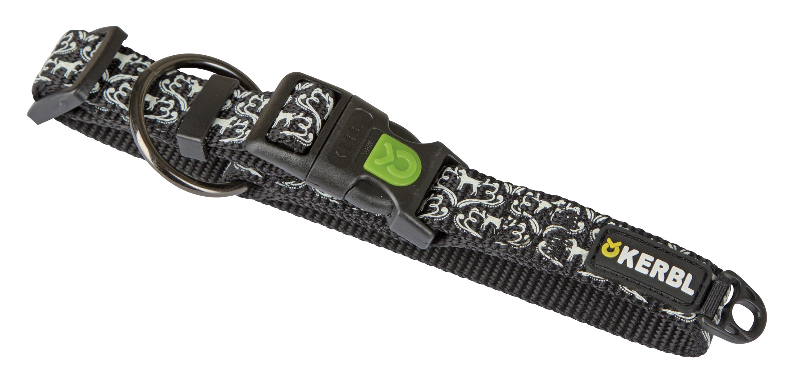 kerbl-shiny-night-collier-pour-chien-25-40-cm-phosphorescent image 1