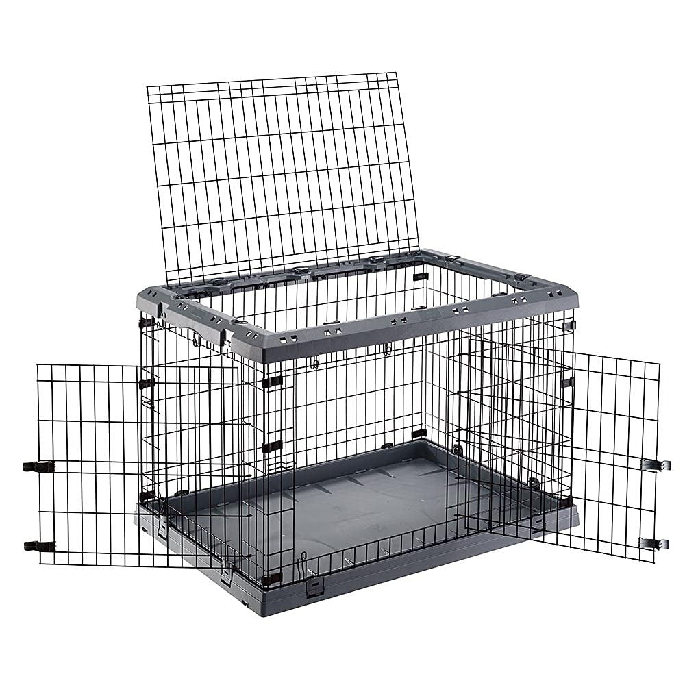 ferplast-superior-105-cage-pliable-grand-chien-m-tal-107-x-77-x-73-5-cm-s-parate image 3